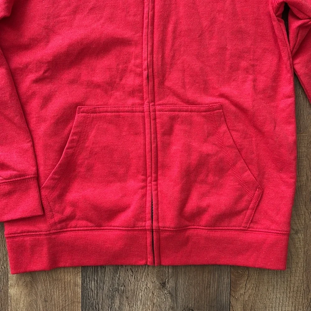 OshKosh Red Blue Zip Up Hooded Lightweight Casual Jacket New with tags size 10 - Picture 3 of 4
